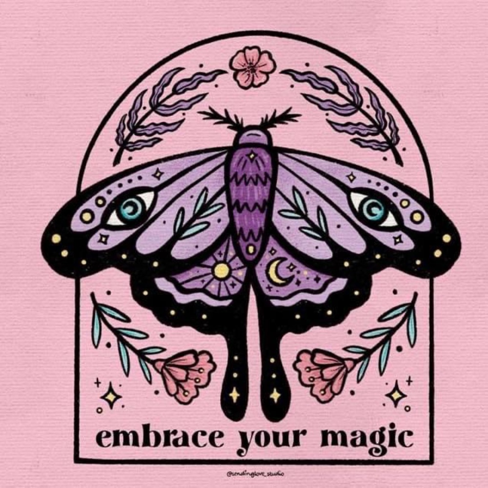 ✨Mystical Vibes Tote✨ - Picture 5 of 5